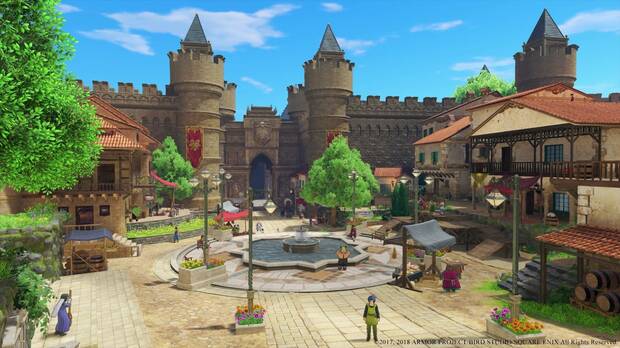 'Dragon Quest XI' es un juego bonito, pero técnicamente más discreto de lo que nos esperábamos.