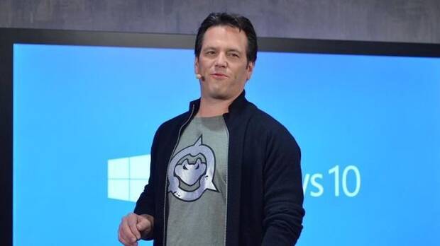 Las camisetas que se pone Phil Spencer suelen dar pistas de algunos juegos que se van a anunciar.