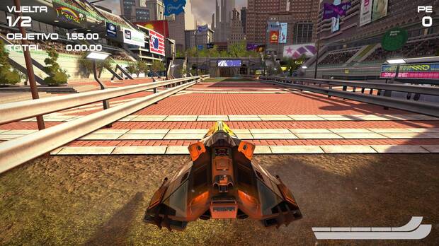 Una importante mejora en texturas, efectos, resolución y fluidez renuevan los gráficos de 'Wipeout 2048'.