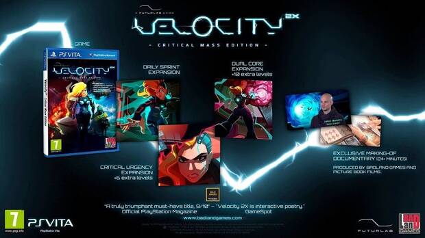 Velocity 2X tendr edicin fsica para PS4 y PS Vita Imagen 3