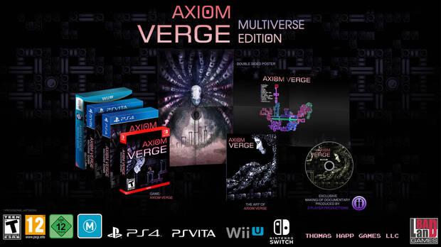 La edicin fsica de Axiom Verge llegar a Switch, PS4, Wii U y Vita en agosto Imagen 2