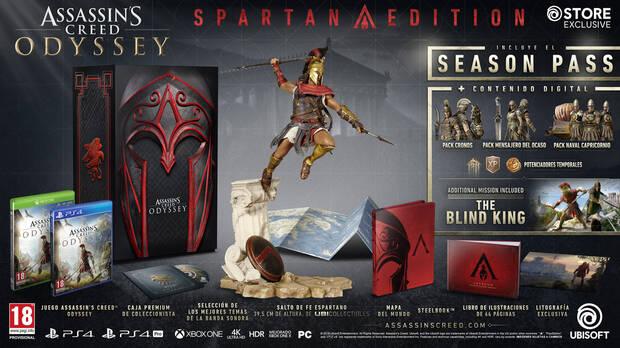 E3 2018: As son las ediciones coleccionista de Assassin's Creed Odyssey Imagen 2