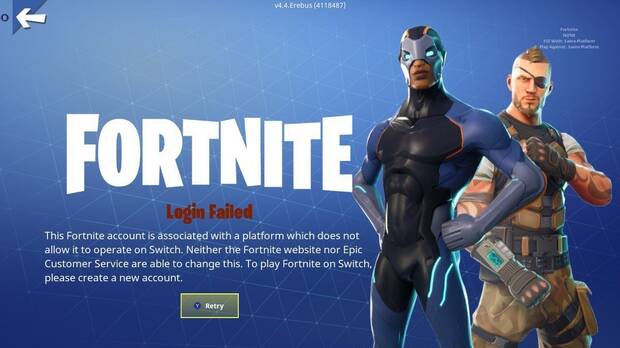 E3 2018: Si has jugado a Fortnite en PS4 no puedes utilizar tu cuenta en Switch Imagen 2