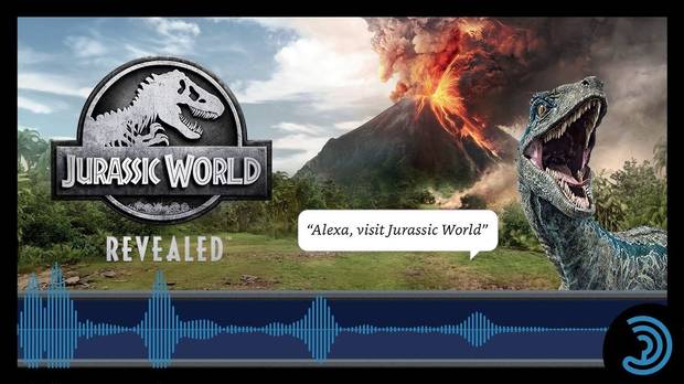 As es el juego de Jurassic World: Reino Cado para el asistente de voz Alexa Imagen 2