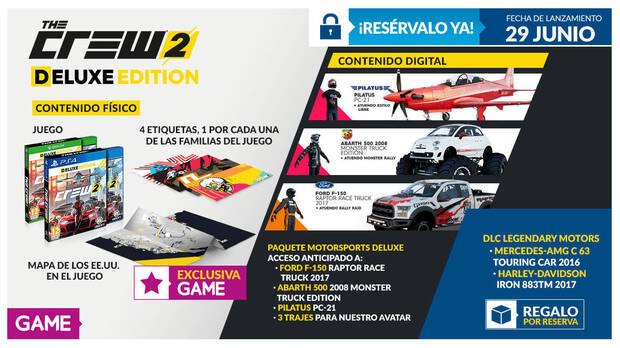 GAME detalla sus ediciones exclusivas de The Crew 2 Imagen 3