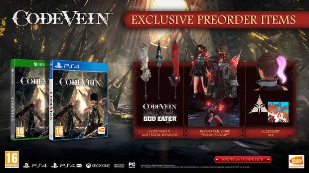 Code Vein se lanzar� mundialmente el 28 de septiembre Imagen 3