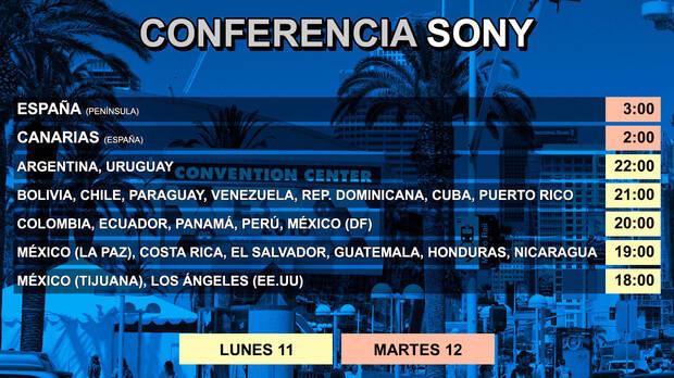 Conferencia Sony E3 2018: Retransmisin online en directo Imagen 2