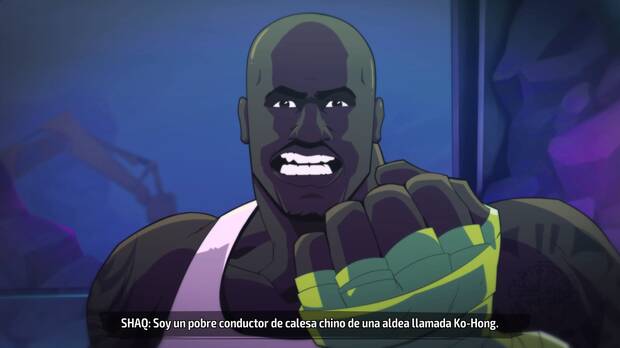 Las escenas animadas que es posible visualizar durante el t�tulo es de lo mejor que nos ofrece este beat 'em up.
