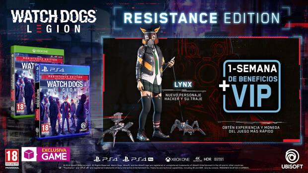 GAME detalla sus ediciones e incentivos por reserva para Watch Dogs Legion Imagen 3