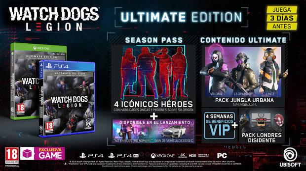 GAME detalla sus ediciones e incentivos por reserva para Watch Dogs Legion Imagen 2