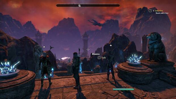 Aunque creemos un nuevo personaje empezaremos directamente en 'Elsweyr' pudiendo formar equipo con otros compa�eros sin importar el nivel.