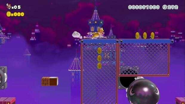 La gran mayor�a de elementos, objetos, potenciadores y enemigos de 'Super Mario 3D World' son exclusivos de su estilo.
