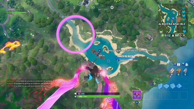 Fortnite - Fortbyte 70: anillos morados