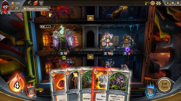 Hacer buenas combinaciones de cartas en cada planta será fundamental para lograr resistir los ataques de las oleadas enemigas.