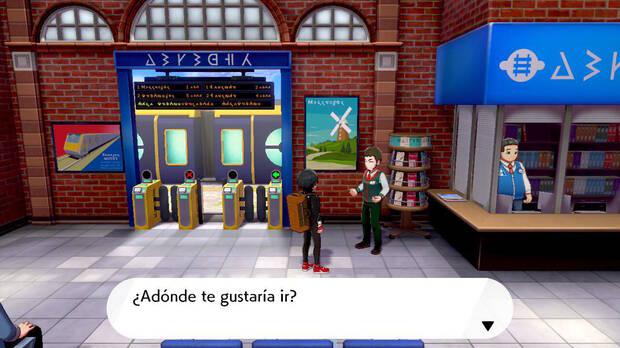 Pokémon Espada y Escudo - Viajar a la Isla de la Armadura