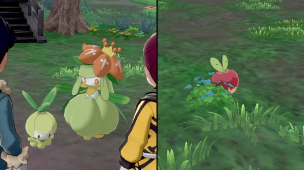 Ve al Bosque Concentración en busca de Lilligant y Applin