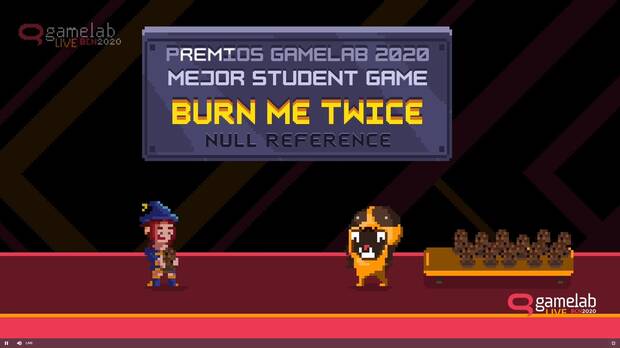 Null Reference gana en Gamelab el premio universitario con Burn me Twice Imagen 2