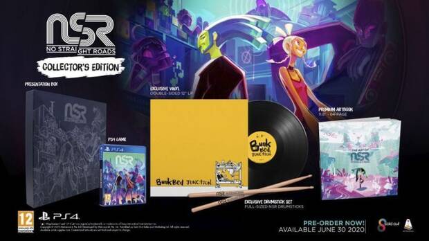 La aventura musical No Straight Roads llegará el 25 de agosto a consolas y PC Imagen 3