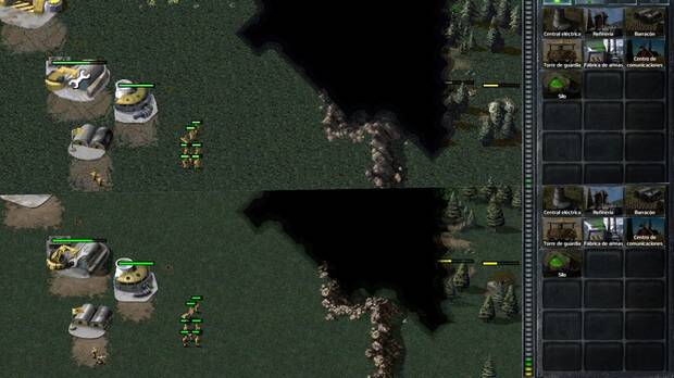 Podemos jugar con el estilo visual remasterizado a 4K o con los sprites originales en el modo para un jugador, y cambiar entre ellos instant�neamente.