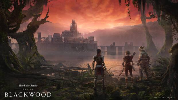 Key Art de The Elder Scrolls Online: Blackwood.