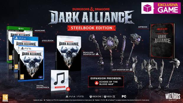 Steelbook Edition de Dungeons & Dragons: Dark Alliance en GAME