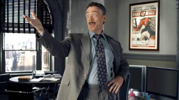 Simmons en Spider-Man
