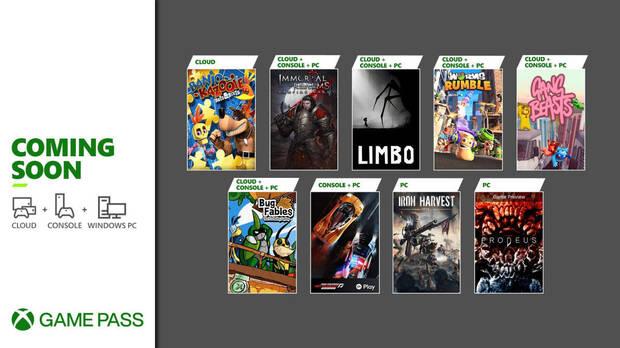 Xbox Game Pass julio 2021