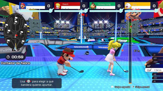El t�tulo tambi�n incluye la opci�n de jugar con controles por movimiento con un Joy-Con, aunque os avisamos que se trata de un m�todo de control un tanto frustrante y al que le falta precisi�n.
