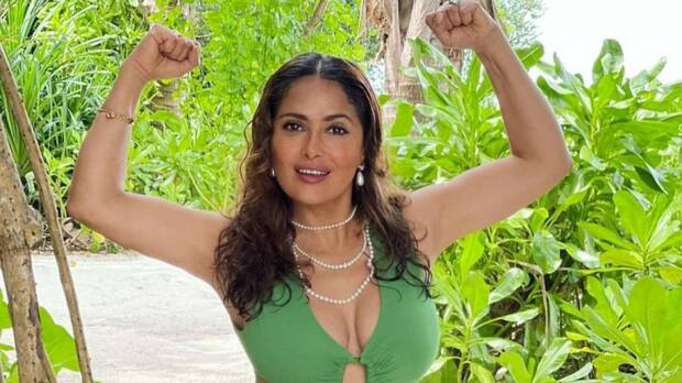 Salma Hayek fitness