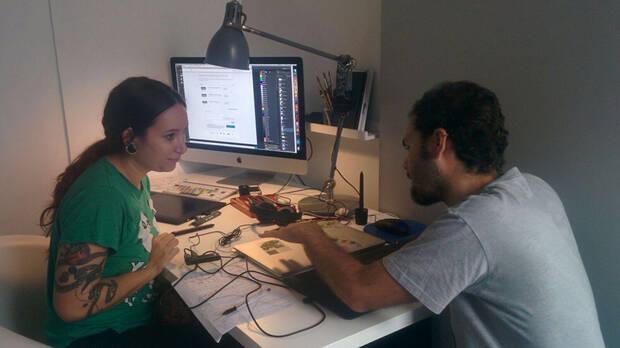Valls y Jordi García, este último recién incorporado a Mango Protocol, en verano de 2015.
