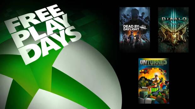 Free Play Days de Xbox Live Gold del 10 al 13 de junio.