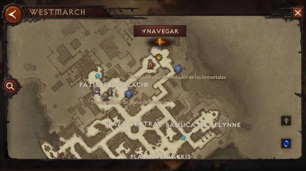 Diablo Immortal - Localización dónde jugar a PvP Campo de Batalla