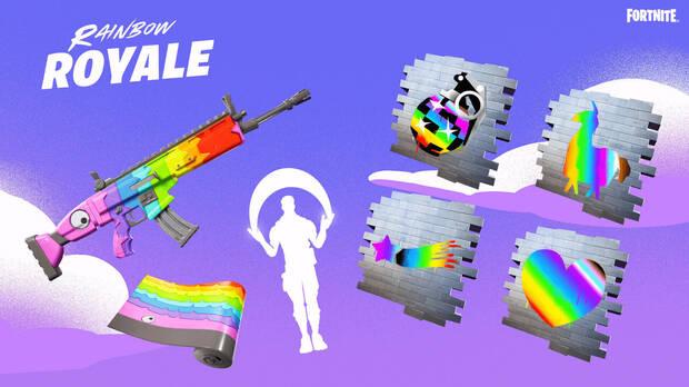 Fortnite Battle Royale - Contenidos dispoibles gratis con motivo del Orgullo Magistral