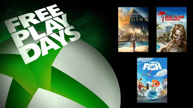 Free Play Days de Xbox Live Gold del 10 al 13 de junio.