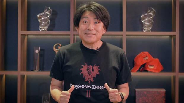Hideaki Itsuno anunciando Dragon's Dogma 2