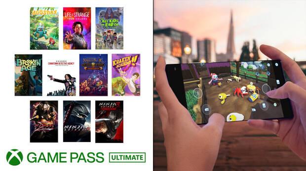 Nuevos juegos con controles tctiles en Xbox Game Pass