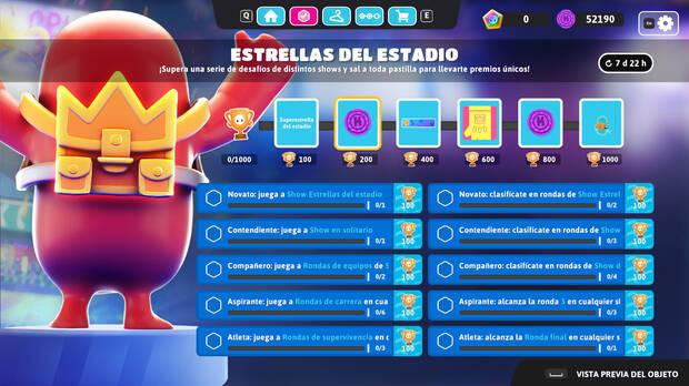 Recompensas de elogios en eventos únicos y temporales
