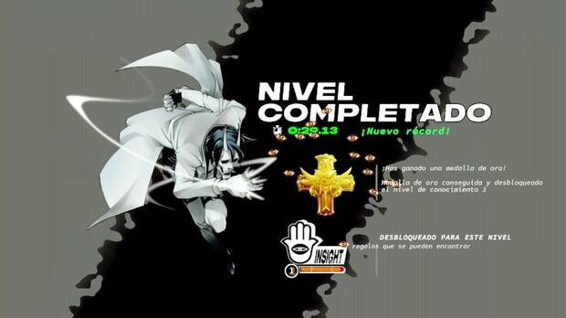 Algunas fases requieren tal precisión que al completarlas por primera vez conseguiremos la medalla de oro o platino.