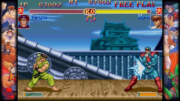 'Street Fighter' no podía faltar en un recopilatorio de lucha de Capcom, pero esta vez no es la estrella de la selección.