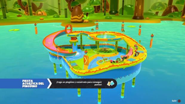 Guía de Fall Guys - Consejos y trucos para ganar la prueba Fiesta acuática del pingüino