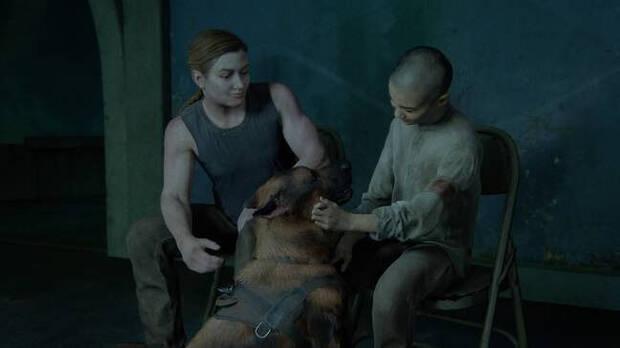 Abby junto a Lev, personaje trans de The Last of Us Parte 2.
