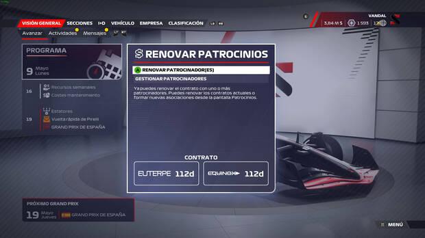 El modo Mi Equipo se mejora con ciertos detalles aquí y allá que lo hacen una experiencia más disfrutable.