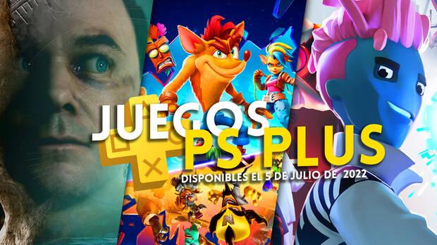 PS Plus juegos gratis de julio ya disponibles en PS4 y PS5