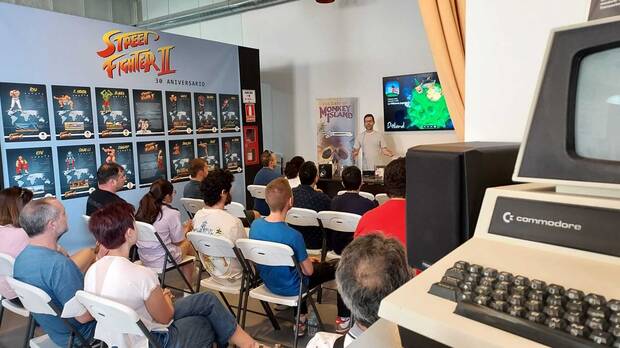 En el Museo no solo se juega, también hay charlas, talleres y encuentros con creadores de videojuegos.