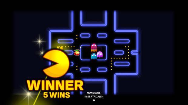 'Pac-Man Battle Royale' es una versi�n competitiva que podr�s disfrutar en multijugador local.