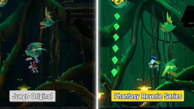 Klonoa: Phantasy Reverie Series comparativa grfica con los juegos originales