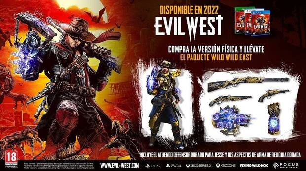 Evil West: Extras de la edicin fsica