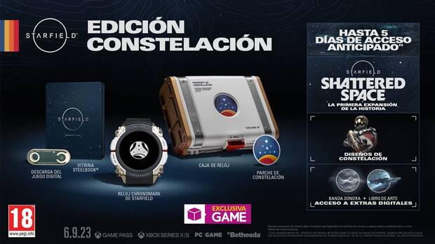 Edicin Constelacin de Starfield en GAME