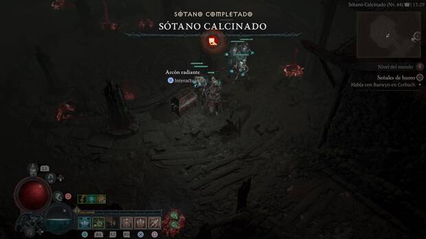 Diablo 4 - Cuáles son las recompensas por completar sótanos