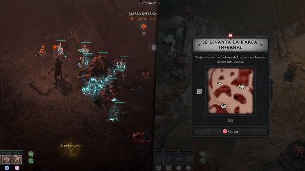 Diablo 4 - Contenidos del endgame: Eventos de mareas infernales
